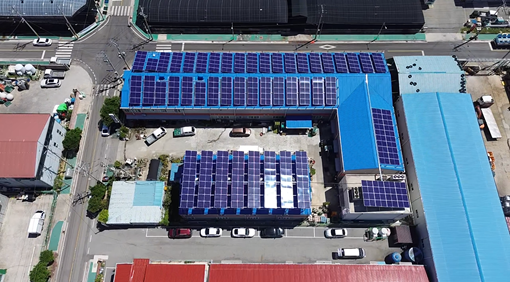 성원물산 204kW급 태양광발전설비 설치공사